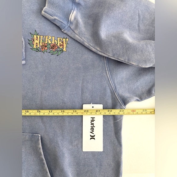 HURLEY | NWT Women’s Fleece Zip-Up Hoodie Sweater - Picture 8 of 8